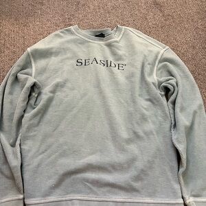 Light Green Seaside Crewneck Sweater